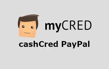 myCred cashCred PayPal