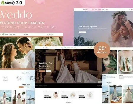 Weddo – Wedding Shop Fashion Shopify 2.0 Theme