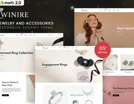 Winire – Jewelry & Accessories Shopify Theme
