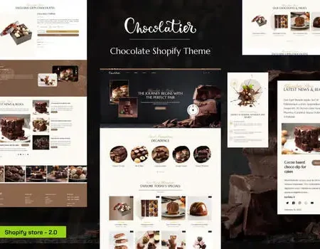 Chocolatier | chocolate Shop Shopify Theme