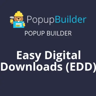 Popup Builder Easy Digital Downloads (EDD)