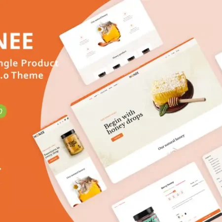 Honee - Honey Single Product Shopify 2.0 Theme