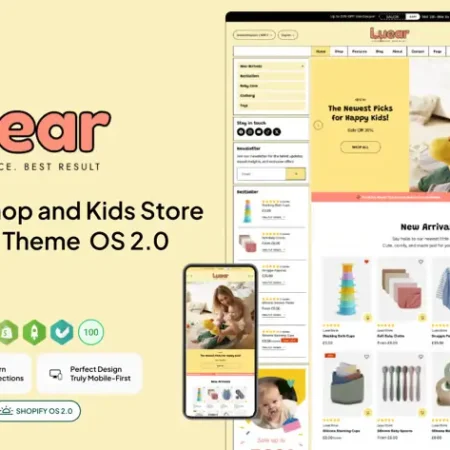 Luear | Baby Shop and Kids Store Shopify Theme