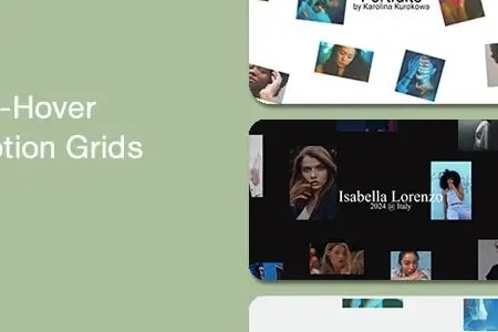 On-Hover Motion Grids for Elementor