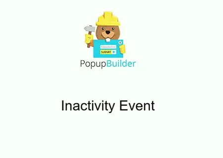 Popup Builder Inactivity Event