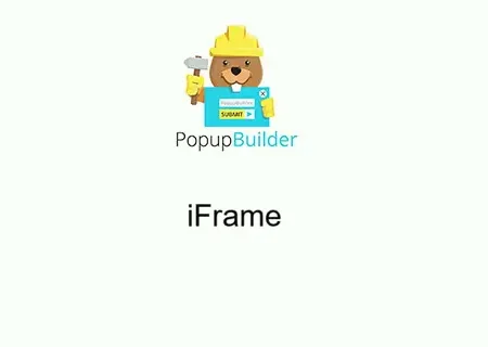 Popup Builder iFrame