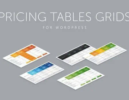 Pricing Tables Grids for WordPress