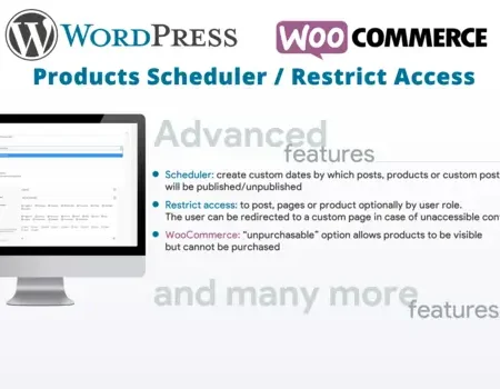Products Scheduler / Restrict Access