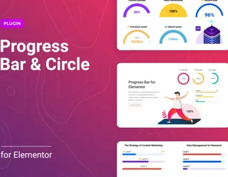 Progress Bar and Progress Circle for Elementor