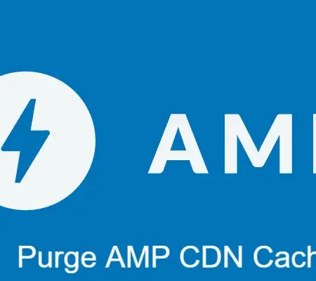 Purge AMP CDN Cache
