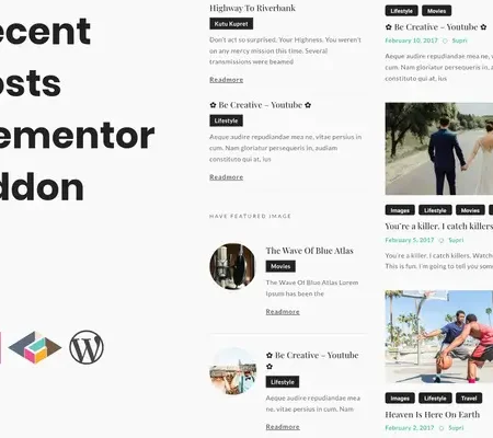 Recent Posts Elementor