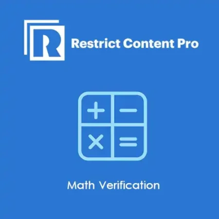 Restrict Content Pro – Math Verification