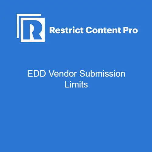 Restrict -Content Pro – EDD -Vendor -Submission -Limits Restrict Content Pro – EDD Vendor Submission Limits