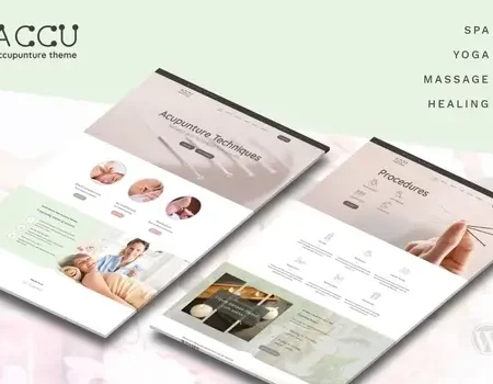Accu – Acupuncture, Massage WordPress Theme