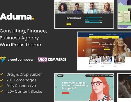 Aduma – Consulting, Finance, Business WP Theme