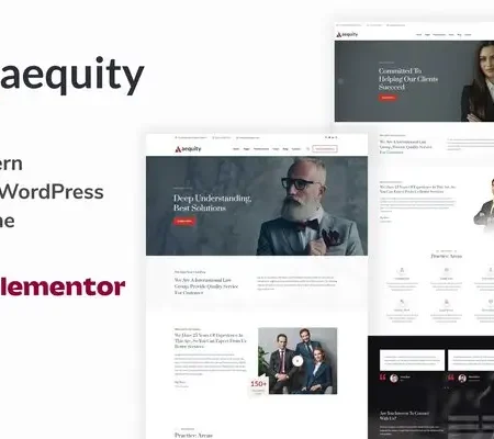 Aequity – Lawyer and Law Firm Theme
