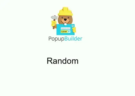 Popup Builder Random