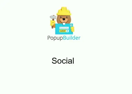 Popup Builder Social