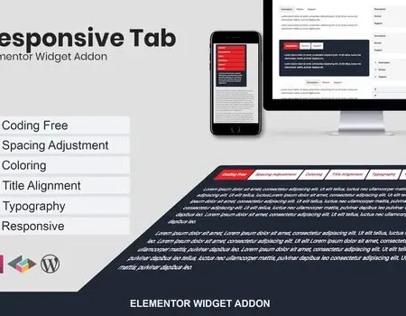 Responsive Tab Elementor Addon Plugin