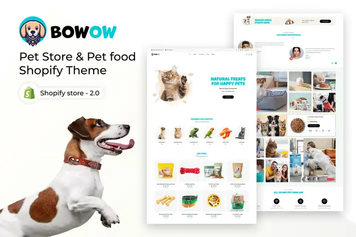 Bowow - Pet -Store -& Pet -Care -Shopify -Theme Bowow Pet Store Pet Care Shopify Theme