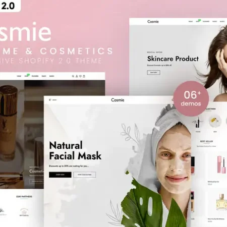 Cosmie - Perfume & Cosmetics Shopify 2.0 Theme
