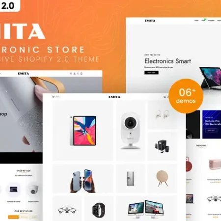 Emita - Electronic Store Shopify 2.0 Theme