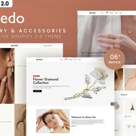 Jewedo - Jewelry & Accessories Shopify 2.0 Theme
