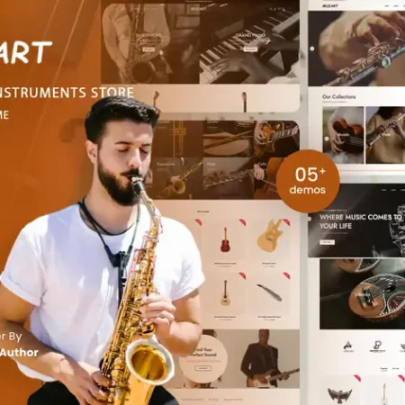 Muzart - Musical Instruments Store Shopify 2.0
