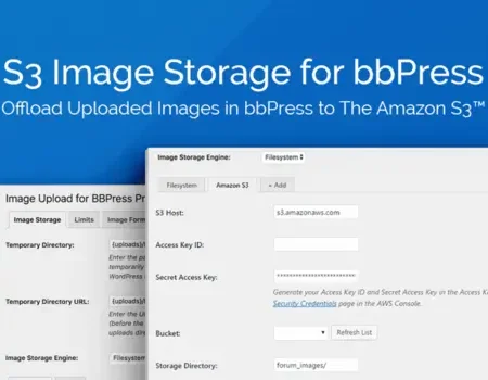 S3 Image Storage for bbPress