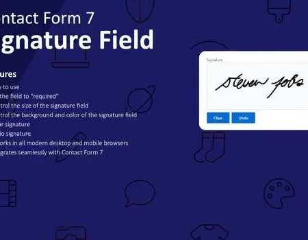 Signature Field for Contact Form 7
