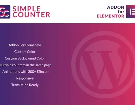 Simple Counter for Elementor WordPress Plugin