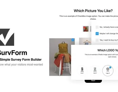 SurvForm – Survey Form Builder For WordPress