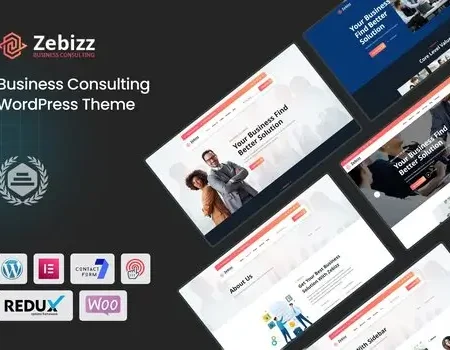 Zebizz – Business Consulting WordPress Theme