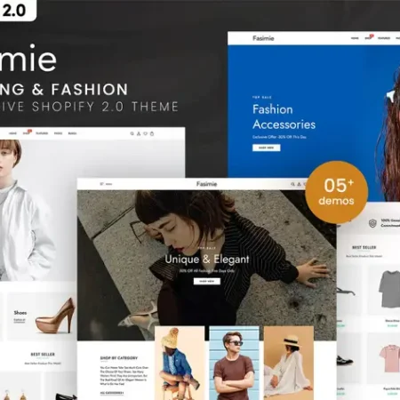 Fasimie - Clothing & Fashion Shopify 2.0 Theme