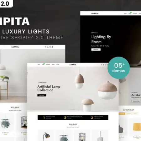 Lampita - Lamp & Luxury Lights Shopify 2.0 Theme
