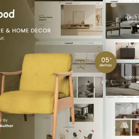 LuxWood - Furniture & Home Decor Store Shopify 2.0