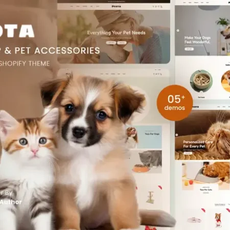 Peota - Pet Shop & Pet Accessories Shopify 2.0