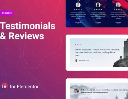 Testimonials and Reviews for Elementor