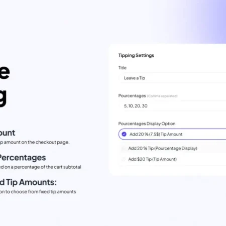 Tipping for WooCommerce