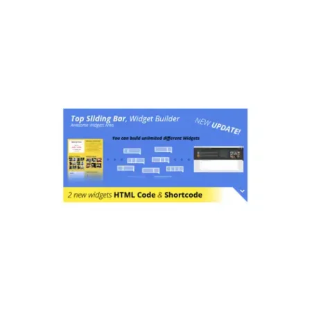 Top Sliding Bar – WordPress Widgets