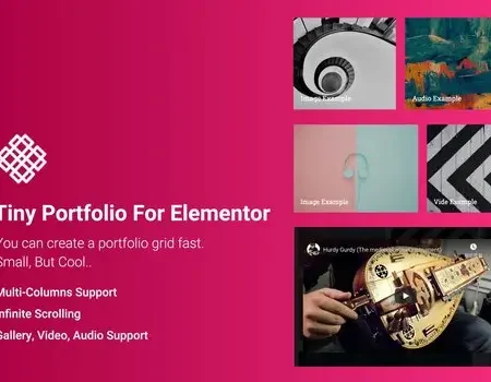 Tiny Portfolio Widget For Elementor