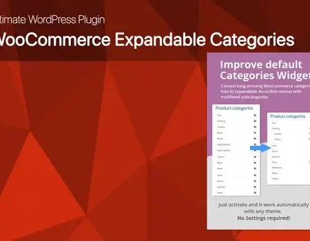 Ultimate WooCommerce Expandable Categories