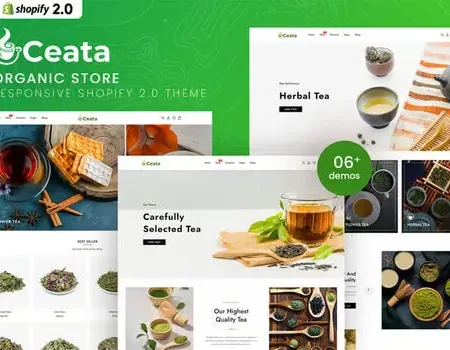 Ceata - Tea Shop & Organic Store Shopify 2.0 Theme