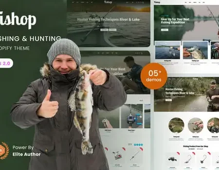 Fishop - Fishing & Hunting Shopify 2.0 Theme