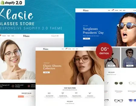 Klasie - Glasses Store Shopify 2.0 Theme