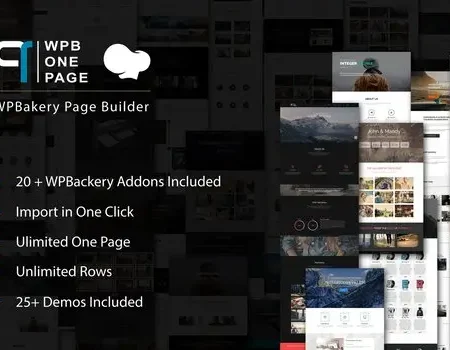 VPB One Page Builder – Addons for VPBakery