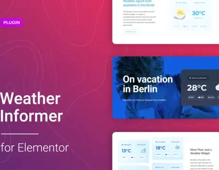 Weather for Elementor