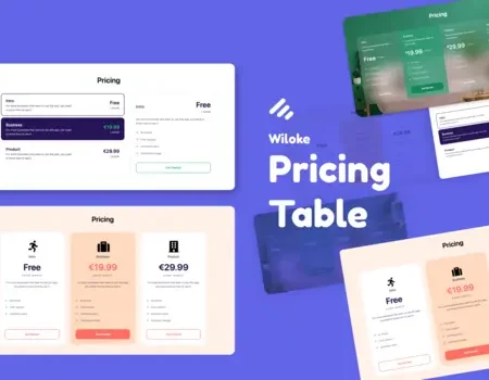 Wiloke Pricing Table Addon for Elementor