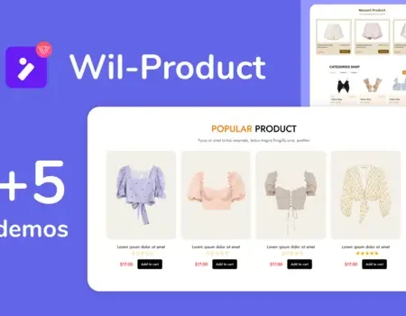 Wiloke WooCommerce Products Grid and Slider