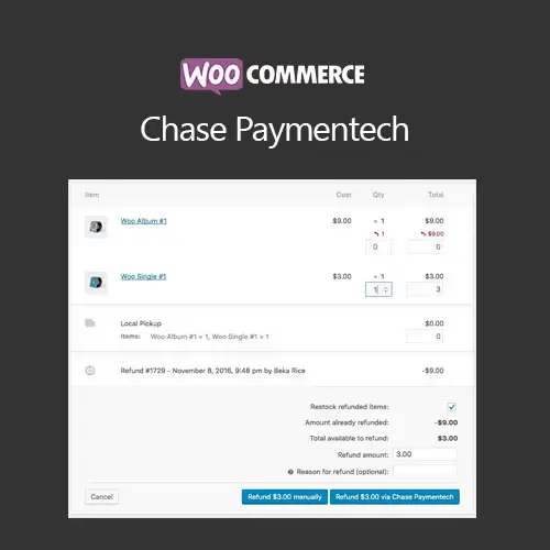 WooCommerce -Chase- Paymentech WooCommerce Chase Paymentech